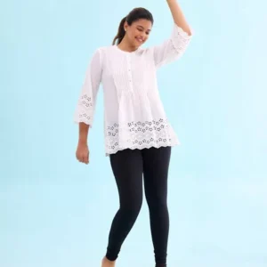 Go Colors Soft Cotton Stretch Churidar For Women